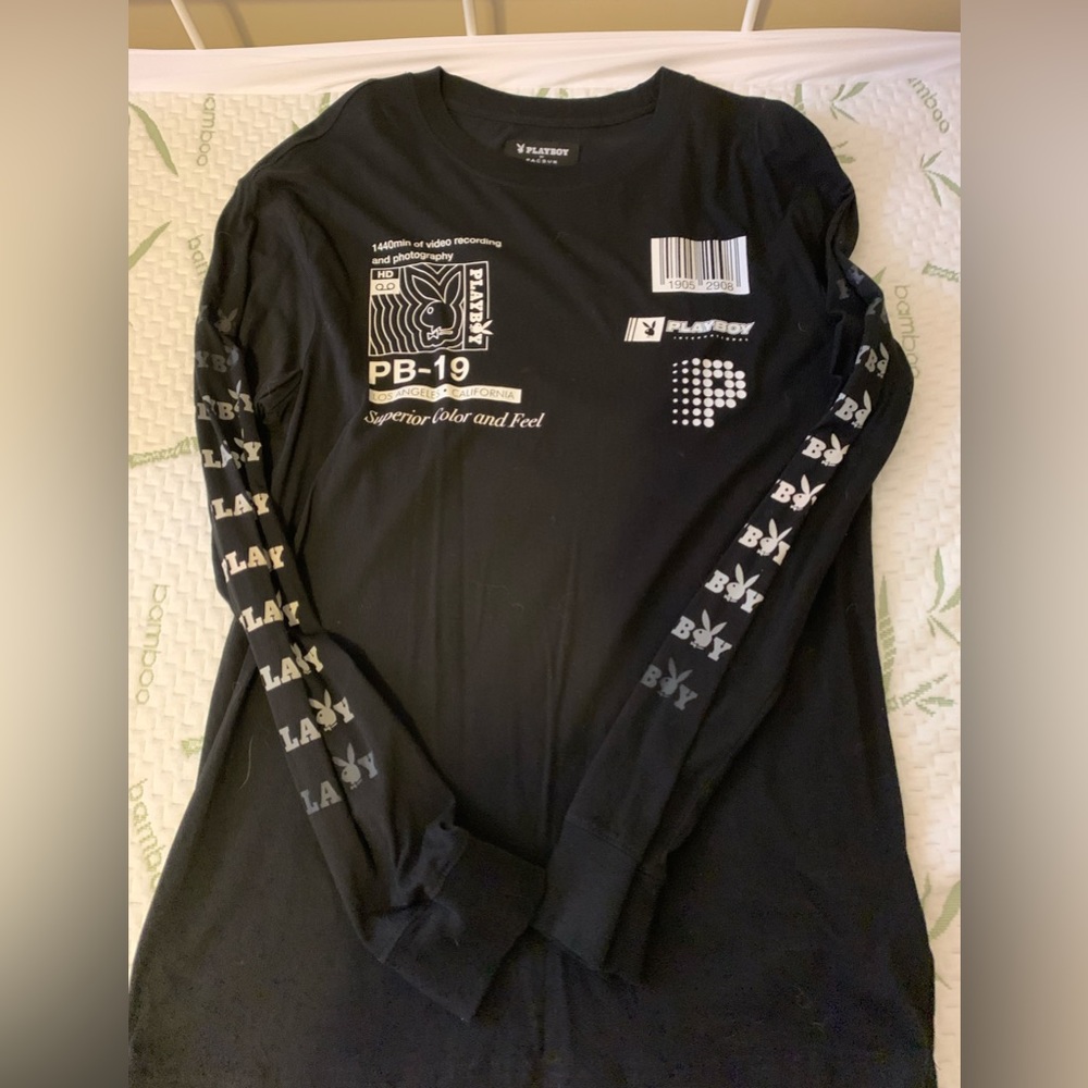 Playboy men’s black shirt M